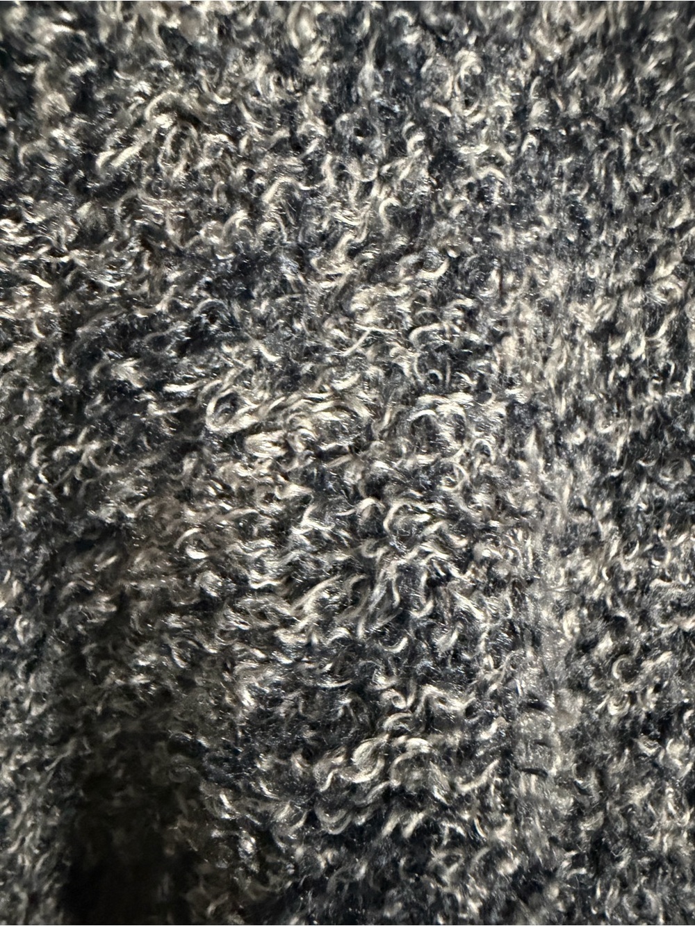 Barefoot Dreams Charcoal Open-Front Draped Cardigan - Picture 8 of 10